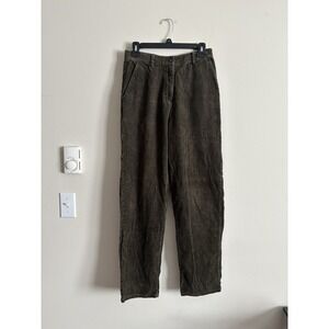 Vintage 90s Y2K Woolrich Loden Pants Green Corduroy 6 Small Outdoor Classic